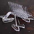 Miniatyrbillede 5 af 5: 12 Pak Acrylic Staffeli Stativ Klar Mini Mønt Display Stativ til Air*