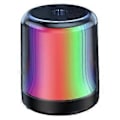 Pikkukuva 1 / 5: Värikäs valo langaton Bluetooth-kaiutin korkealaatuinen auto mini pieni audio super subwoofer (musta)