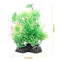 Miniatyrbillede 3 af 3: Kunstig Plante Falske Planter Akvarium Akvarieplanter Falske Vandplanter Akvarium Grønne Planter Glas Terrarier Planter