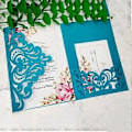 Pikkukuva 2 / 5: Sydänpitsi Metallileikkurit Stencil DIY Scrapbooking Album Paper Card Template (MH387)
