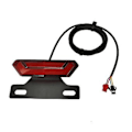 Miniatyrbilde 2 av 5: For Bbs01 Bbs02 El-sykkel 24v/36v/48v Frontlykt Bakre Blinklys Bremslys Ebike