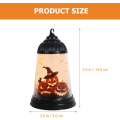 Miniatyrbillede 2 af 4: 1 stk. Orange Halloween Lys Hængende Lygte Lant