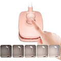Miniatyrbillede 4 af 5: LED Klemmelampe til børneseng, fleksibel 360-graders clip-on lampe med 3 belysningstilstande og 5 dæmpbare niveauer, USB genopladelig trådløs LED bordlampe, pink