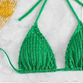 Miniatyrbillede 5 af 5: Bikinier til teenagepiger, badedragter med vattering og push up, damebadedragter, todelt atletisk boy shorts, sporty badedragter, sort S(S sort)