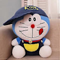 Miniatyrbilde 1 av 4: Tegneserie Doraemon Plysjdukke Myk Komfortabel Hudvennlig Plysj Leke for Barn Jenter Gave Dekorasjon (30cm Viftende)