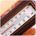 Miniatyrbilde 3 av 4: 10 stk/sett Innendørs Termometer Hjemmedekorasjonsprodukter Celsius Fahrenheit Visning Termometer