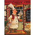 Miniatyrbilde 1 av 5: 30 x 40 cm ,chef cuisinier Diamond Painting Broderie Diamant Pe