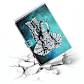 Miniatyrbild 5 av 5: Färgad Ritläderfodral för Samsung Galaxy Tab A9