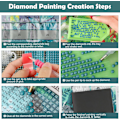 Pikkukuva 5 / 5: Timanttimaalaus DIY 5D Full Drill Diamond Art Flamingo Kuvio D