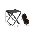 Miniatyrbild 2 av 5: 1PC Fällbar Campingpall - Mini Fällbar Utomhusstol - Portab