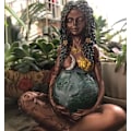 Miniatyrbilde 5 av 5: Jordemodergudinne-statue, Hjemmestatue, Moder Natur Moana Te