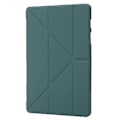 Miniatyrbillede 2 af 5: Læder Tablet Etui Til Samsung Galaxy Tab S9+ (Mørkegrøn)