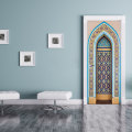 Miniatyrbilde 4 av 5: (38.5*200cm*2stk) 3D-effekt plakat dørklistremerke 13