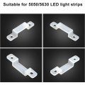 Miniatyrbilde 4 av 5: 100 stk. festeklips for LED-stripe, festeanordning for lysstripe