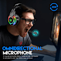 Miniatyrbild 4 av 5: Spelheadset med mikrofon för PS4 PS5 Xbox One PC, RGB Stereo Gaming