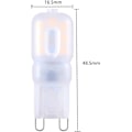 Miniatyrbilde 3 av 5: 220V G9 LED-pære, dimbar energisparende lyspære, LED L