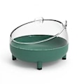 Miniatyrbilde 1 av 4: JUSCH Hamster Matskål Matstasjon Smådyr Vannfat og Fôringsbolle Forhindrer Velting Bevegelse for Hamster Gerbil Rotte Dverghamster
