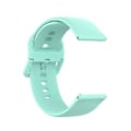 Pikkukuva 3 / 5: 23 mm:n värillinen soljen silikoniranneke Fitbit Versa 2 / Versa / Versa Lite / Blaze -kelloille, koko: S (vihreä)