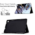 Pikkukuva 5 / 5: Nahkainen Tablet-kotelo Samsung Galaxy Tab A7 2020 T500:lle (Peony)