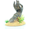Miniatyrbillede 5 af 5: Guanyin Jade Hånd Dekoration Fisk og Rejer Håndformet Hideou