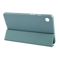 Miniatyrbillede 5 af 5: Tri-fold Læder Tablet Etui Til Samsung Galaxy Tab A9 (Mørkegrøn)