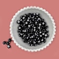 Miniatyrbillede 4 af 5: 100 stk./sæt Nummer 8 Billardkugleperler til Håndlavede Armbånd Nøgleringfremstilling