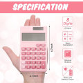 Miniatyrbillede 2 af 5: 2 stk. Basic Standard Lommeregnere Mini Digital Desktop Lommeregnere
