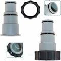 Miniatyrbillede 3 af 5: 2 stk. A-adapter til Intex swimmingpool, erstatningsslange-adapter