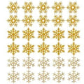 Pikkukuva 1 / 5: 30 kpl DIY Lumihiutale Koriste Glitter Kangas Käsityöt Koristelu DIY Materiaalit