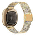 Pikkukuva 3 / 5: Metallinen ranneke Fitbit Versa 4 / Sense 2:lle (Kulta)