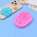 Miniatyrbillede 5 af 5: Blomst/Sommerfugl Form Slikforme Silikoneform Kagedekorationsværktøjer Fondantform Chokoladeforme Bageudstyr (Style7)
