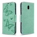 Miniatyrbilde 4 av 5: Imprint Butterfly Lærveske Stativ Etui for Xiaomi Redmi 8A