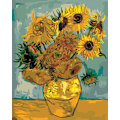 Pikkukuva 1 / 5: 30 x 40 cm, auringonkukat van gogh timanttimaalauskirjonta Diamo
