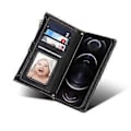 Miniatyrbillede 3 af 4: Cover etui med kortholder kompatibel med iPhone 13 Pro Max/ 13 Pro/ 13 (iPhone 13 Sort)