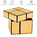 Miniatyrbillede 3 af 5: Spejlterning Sæt, 2x2 3x3 Spejl Blokke 2x2x2 3x3x3 Speed ??Terning B