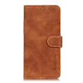 Miniatyrbilde 2 av 5: Retro Tekstur PU-etui for Honor X7 / Play 30 Plus (Brun)
