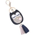 Miniatyrbild 4 av 5: Chouette pompon porte-clés pendentif breloque porte-clés mode dam