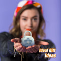 Miniatyrbild 5 av 5: Rosa bärbar Bluetooth-högtalare, lätt minihögtalare med