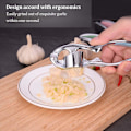 Miniatyrbilde 5 av 5: Hvitløkspresse - Sink-legering rustfritt stål hvitløkspresse knuser, P