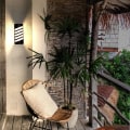 Miniatyrbild 3 av 5: Utomhus/inomhus vägglampa, modern LED utomhus vägglampa vattentät