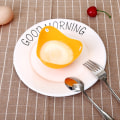 Miniatyrbild 4 av 5: Pocherad äggkokare (set om 4) - Premiumfärgad matt pocherad ägg