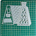 Miniatyrbilde 3 av 5: Blomsterpapirboks Metallstans for Embossing og Utskjæring for DIY-album
