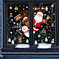 Miniatyrbillede 1 af 5: Jule Vindue Stickers Jule Vindue Dekoration DIY Sød Reindee