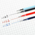 Miniatyrbillede 5 af 5: 80 stk. Gel Pen Refill Sæt Sort Blå Rød Blæk Kuglepen Bullet Tip 0,5 mm Skole Kontor Skriveartikler Papirvarer (Rød)