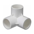 Miniatyrbillede 4 af 4: 3-vejs PVC-fitting, PVC-rørforbindelser, tredimensionelt fitting