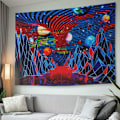 Miniatyrbilde 3 av 5: Fjellplanet Tornado Wave Tapestry