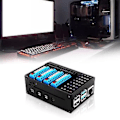 Miniatyrbilde 2 av 5: Kabinett for Raspberry Pi 4B GPIO Lysmodul Breakout Utvidelseskort