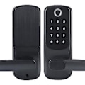 Miniatyrbilde 4 av 5: Biometrisk fingeravtrykksdørlås, Bluetooth-app, passord med mekanisk nøkkel for stemmestyring