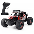 Miniatyrbillede 1 af 5: Fjernstyret bil, 1:16 RC bil med LED-lys, 2,4 GHz høj