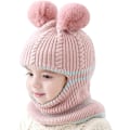 Miniatyrbild 3 av 4: Toddler Vinterhatt, Baby Vinterhatt, Flickor Pojkar Fleecefodrad Vint